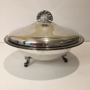 Oneida vintage silver plated serving dish
